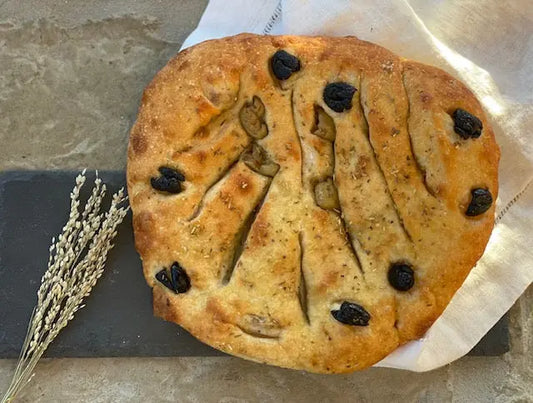 La focaccia aux olives - Bike Me A Bread